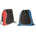 14 1/2" Drawstring Polyester Backpack